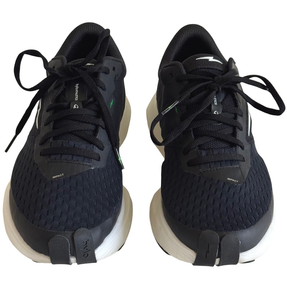 Hylo Athletics hyloIMPACT Mens 10 Womens 11.5 Black White Running Shoes Sneakers